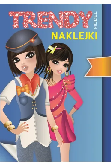 Trendy Model Naklejki Blue