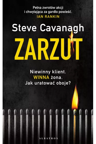 eBook Zarzut mobi epub - Steve Cavanagh