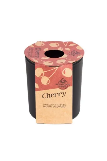 �wieczka sojowa Pow�chaj mnie Cherry czarny 130 ml