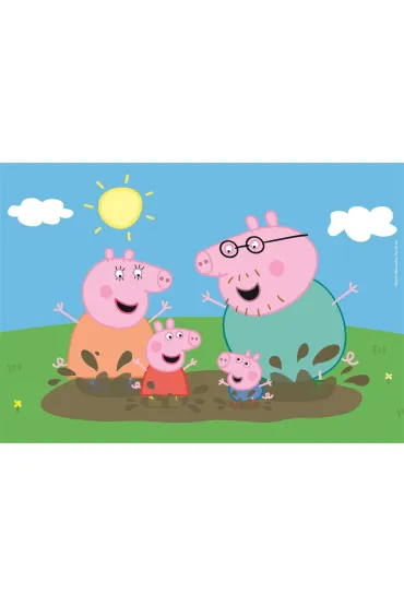 Puzzle 2x20 el. SuperColor. Peppa Pig Clementoni