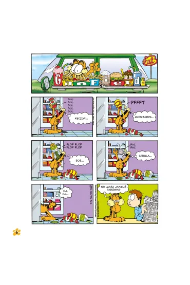 Garfield. T�usty koci tr�jpak. Tom 17 - Jim Davis
