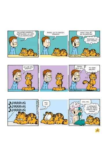 Garfield. T�usty koci tr�jpak. Tom 17 - Jim Davis