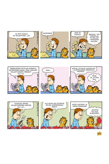 Garfield. T�usty koci tr�jpak. Tom 17 - Jim Davis