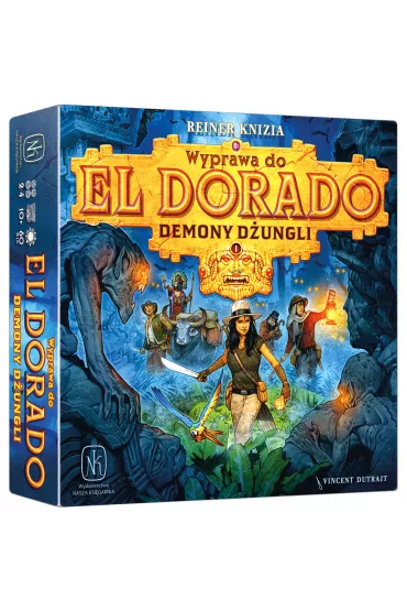 Pakiet Wyprawa do Eldorado, Wyprawa do Eldorado. Dodatki: Z�ote �wi�tynie, Demony d�ungli, Mokrad�a i smoki - Reiner Knizia