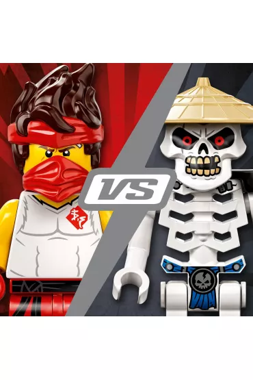 LEGO NINJAGO Epicki zestaw bojowy - Kai kontra Szkielet 71730