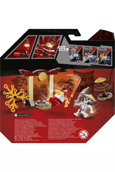 LEGO NINJAGO Epicki zestaw bojowy - Kai kontra Szkielet 71730