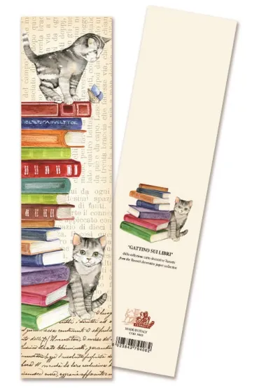 Tassotti Zak�adka do ksi��ki 9408 Gattino sui libri Koty