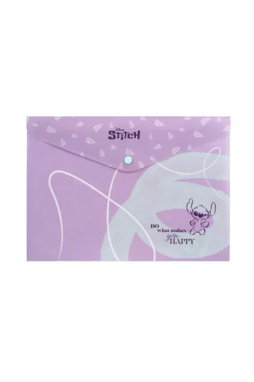 Coolpack, Koperta na dokumenty A4 Disney Fashion - Stitch pastel (75125PTR)