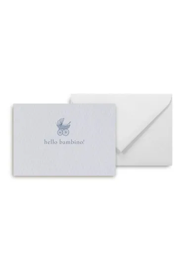 Grupa Kreatywna Mini kartka hello bambino blue