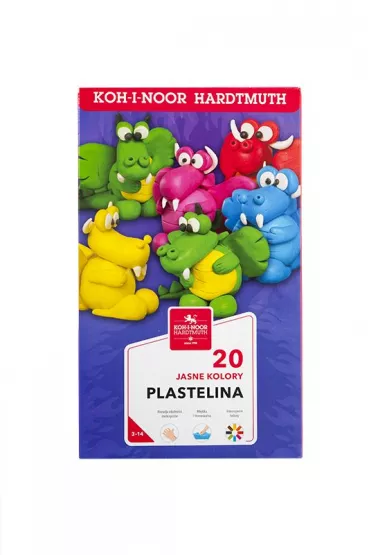 Koh-I-Noor Plastelina 20 szt.