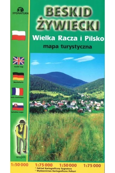 Mapa turystyczna. Beskid �ywiecki