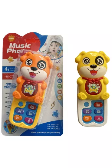 Telefon muzyczny dla malucha piesek Trifox