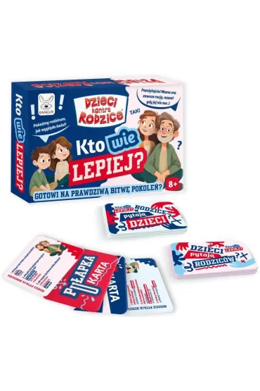 GRA DZIECI KONTRA RODZICE KTO WIE LEPIEJ Kangur