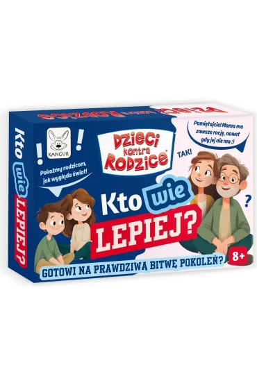 GRA DZIECI KONTRA RODZICE KTO WIE LEPIEJ Kangur