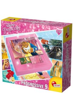 Princess Progressive puzzles Lisciani