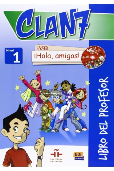 Clan 7 con Hola, amigos! 1. Przewodnik metodyczny - Maria Castro