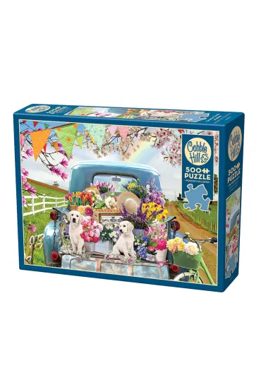 Puzzle 500 Wiosenna przeja�d�ka 113776 Cobble Hill