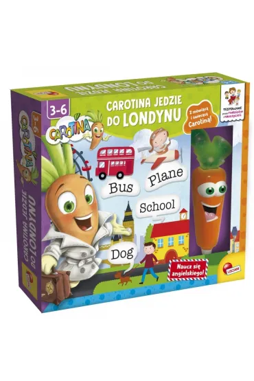 Carotina jedzie do Londynu Lisciani