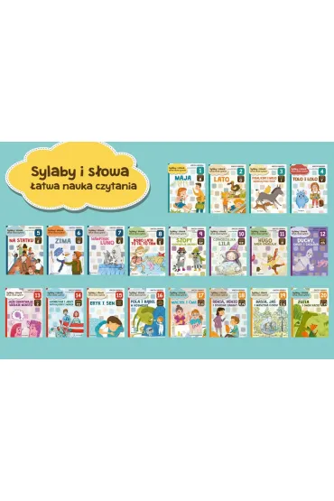 Pakiet: Sylaby i s�owa. �atwa nauka czytania - Agnieszka �ubkowska