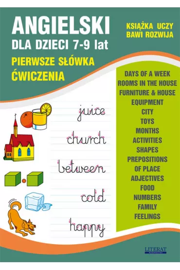 Angielski dla dzieci 7-9 lat. Pierwsze s��wka �w - Joanna Usowicz