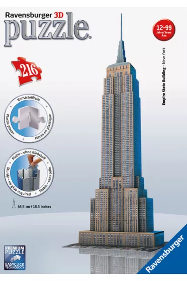 Puzzle 216 el. 3D Empire State Building Ravensburger