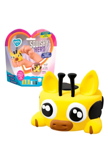 Zestaw lekkiej ciastoliny piankolina Squishy Raff Lovin
