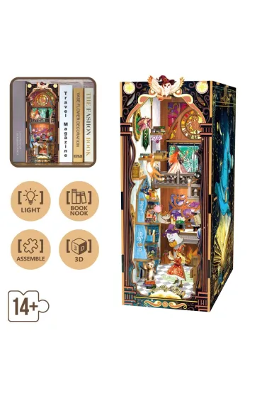 Puzzle Ksi��kowy zak�tek magiczny domek Askato