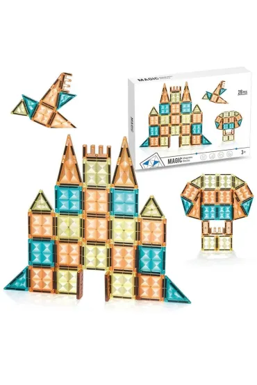 Klocki magnetyczne 3D