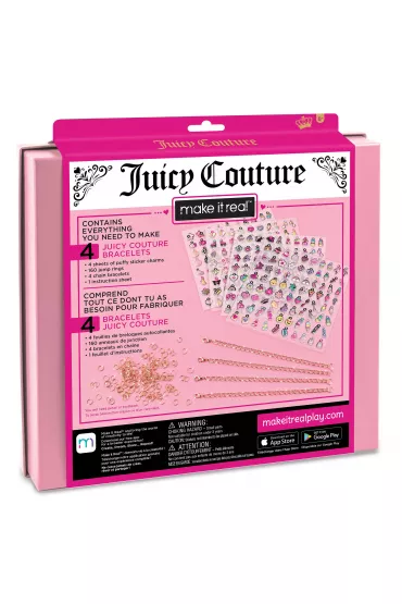 Zestaw do tworzenia bransoletek Juicy Couture Absolutely Charming Make it real