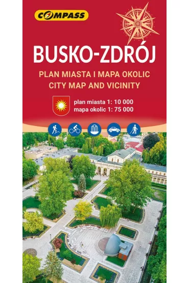 Busko-Zdr�j Plan miasta i mapa okolic plan miasta skala 1 : 10 000