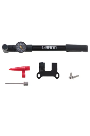 Pompka do roweru z manometrem RALLEX rowerowa r�czna do pi�ki materaca z uchwytem na rower