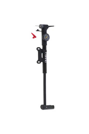 Pompka do roweru z manometrem RALLEX rowerowa r�czna do pi�ki materaca z uchwytem na rower