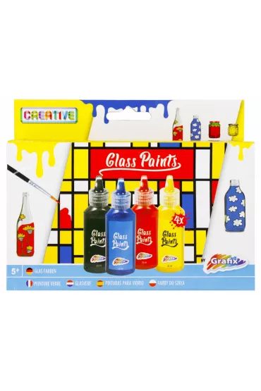 Zawada Farby do szk�a 22 ml x 4 kolory