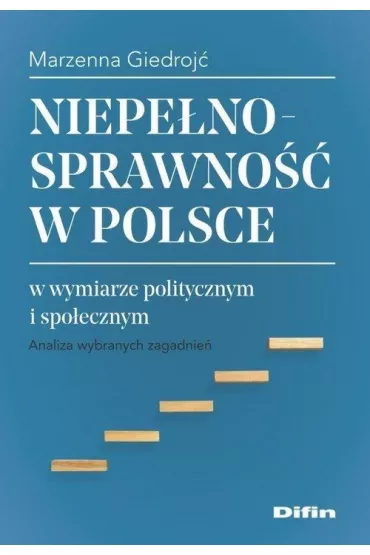 Niepe�nosprawno�� w Polsce - Marzenna Giedroj�