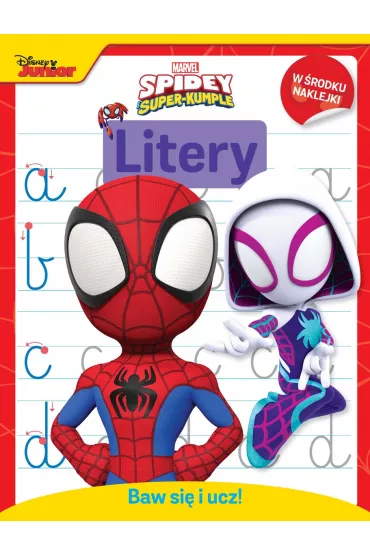 Baw si� i ucz! Litery. Marvel Spidey i Super-kumple