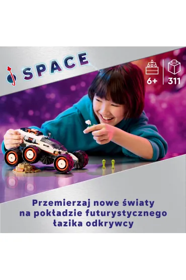 LEGO City Kosmiczny �azik i badanie �ycia w kosmosie 60431