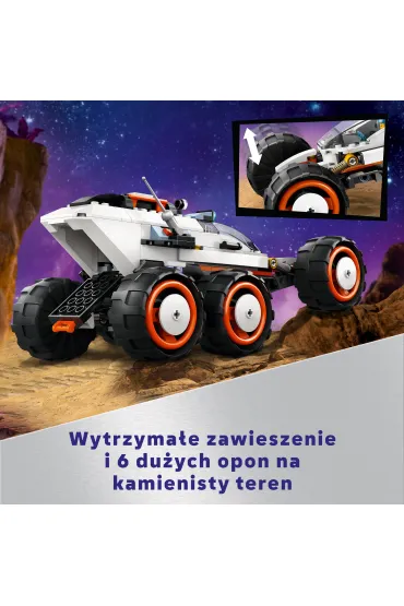 LEGO City Kosmiczny �azik i badanie �ycia w kosmosie 60431