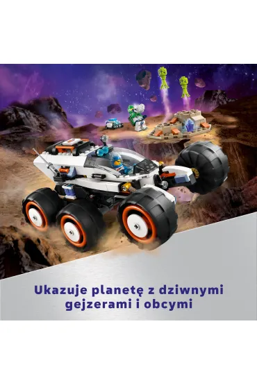 LEGO City Kosmiczny �azik i badanie �ycia w kosmosie 60431