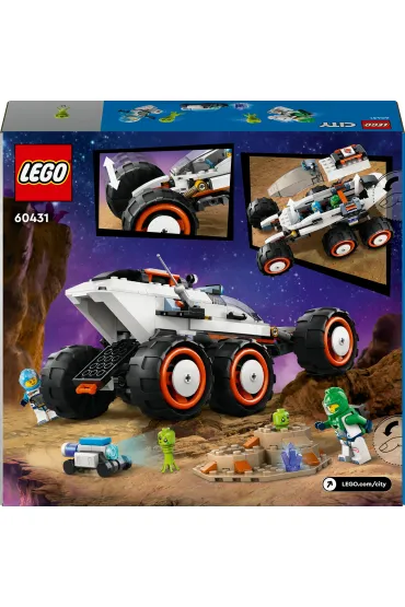 LEGO City Kosmiczny �azik i badanie �ycia w kosmosie 60431