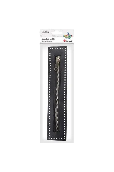 Titanum Zamek b�yskawiczny do torebki 27x5,5cm czarny