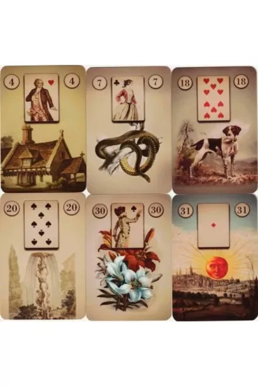 Karty do wr�enia Lenormand, edycja Schiffer