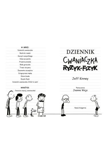 Ryzyk-fizyk. Dziennik Cwaniaczka. Tom 11 - Jeff Kinney