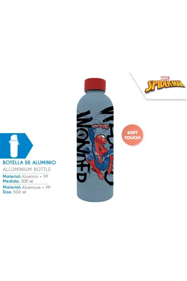 Marvel - komiksy, zabawki, gad�ety Bidon ze stali nierdzewnej z nadrukiem 3D Spiderman 843372 500 ml