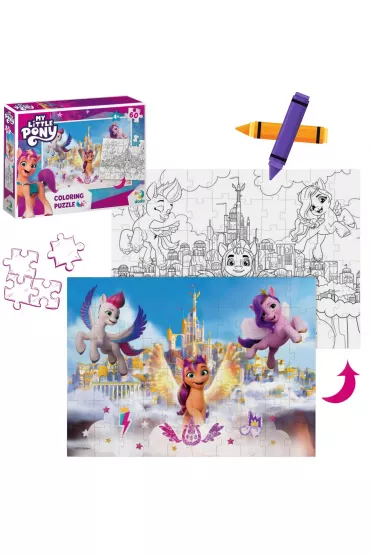 Puzzle 60 el. My Little Pony 2 in 1 Dodo