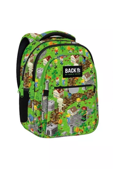 Derform Plecak 3-komorowy Backup Minecraft PLB6P61