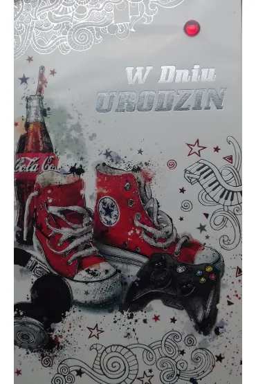 Karnet B Urodziny m�odzie�owe mix