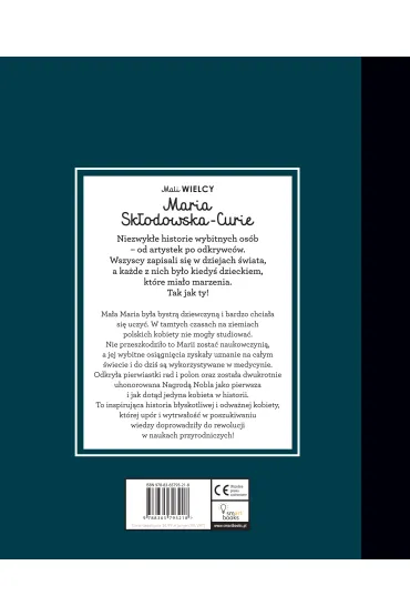 Mali WIELCY. Maria Sk�odowska-Curie - Maria Isabel Sanchez Vegara