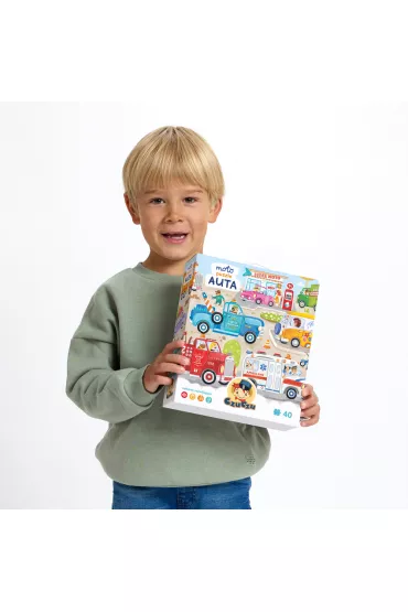 Moto puzzle 40 el. CzuCzu. Auta Bright Junior Media