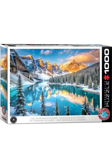 Puzzle 1000 Lake Morraine in Winter 6000-6101 Eurographics