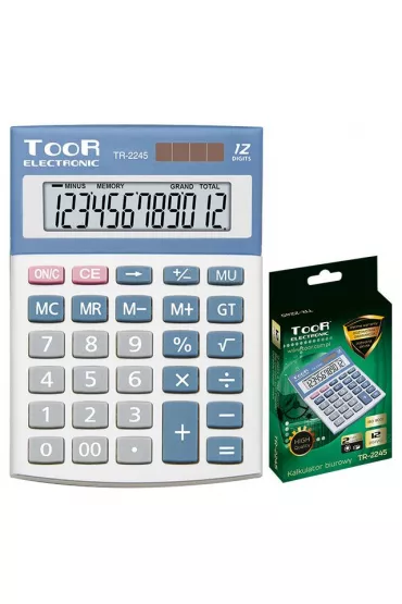 Toor Kalkulator biurowy 12-pozycyjny TR-2245